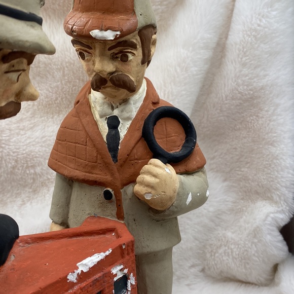 Accents Pinkerton 1993 Annual Figurine Police Sherlock Holmes With